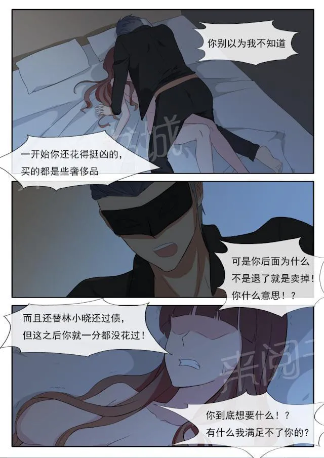 女神的诱惑之裸贷诱惑漫画漫画,第62话 你到底想要什么？7图