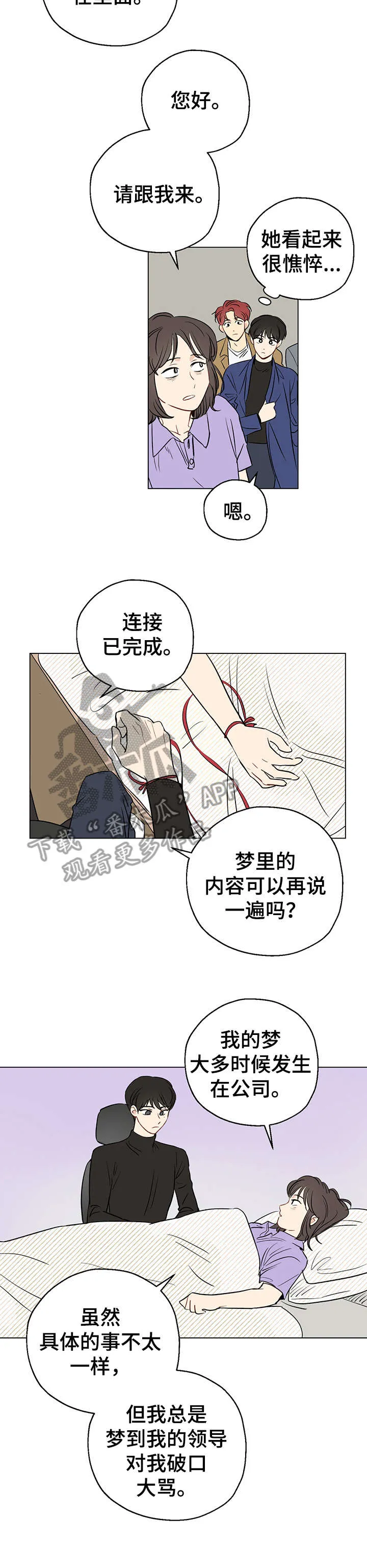 奇怪的梦境漫画第四话漫画,第3章：共享梦8图