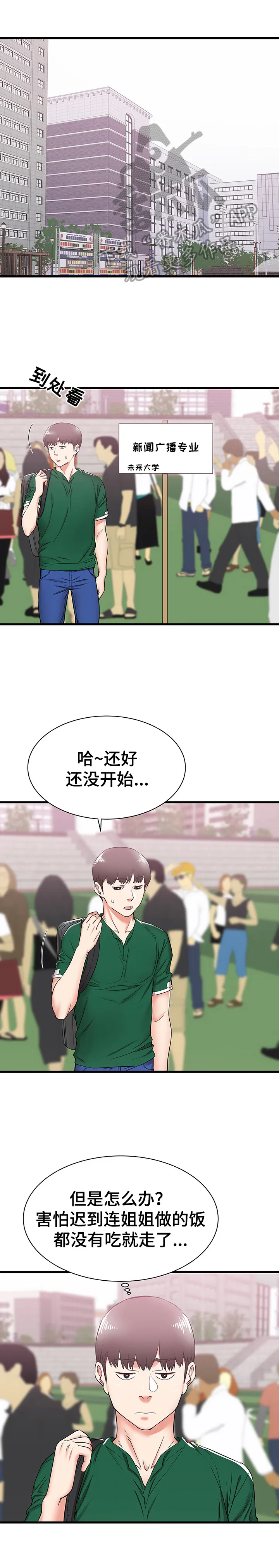 独闯大城市漫画漫画,第12章：享受大学生活1图