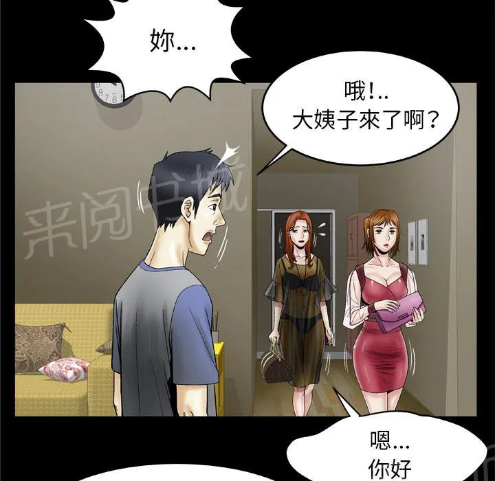 妻子的情人3中文漫画,第48话 大姨子17图