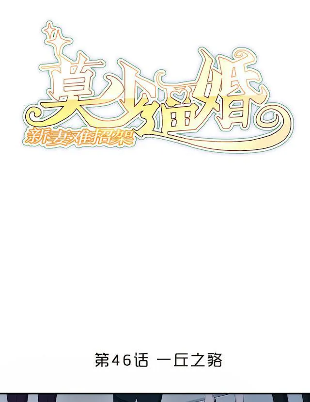 莫少逼婚，新妻难招架漫画漫画,第46话 一丘之貉1图