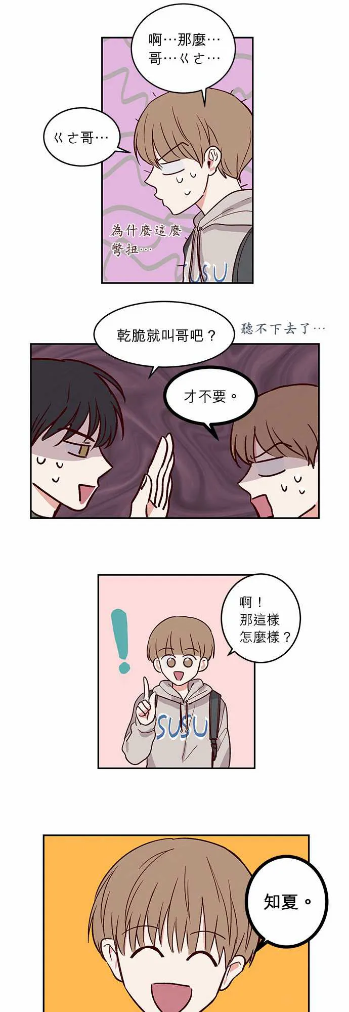 与哥哥同住的那些小事漫画漫画,第26话5图