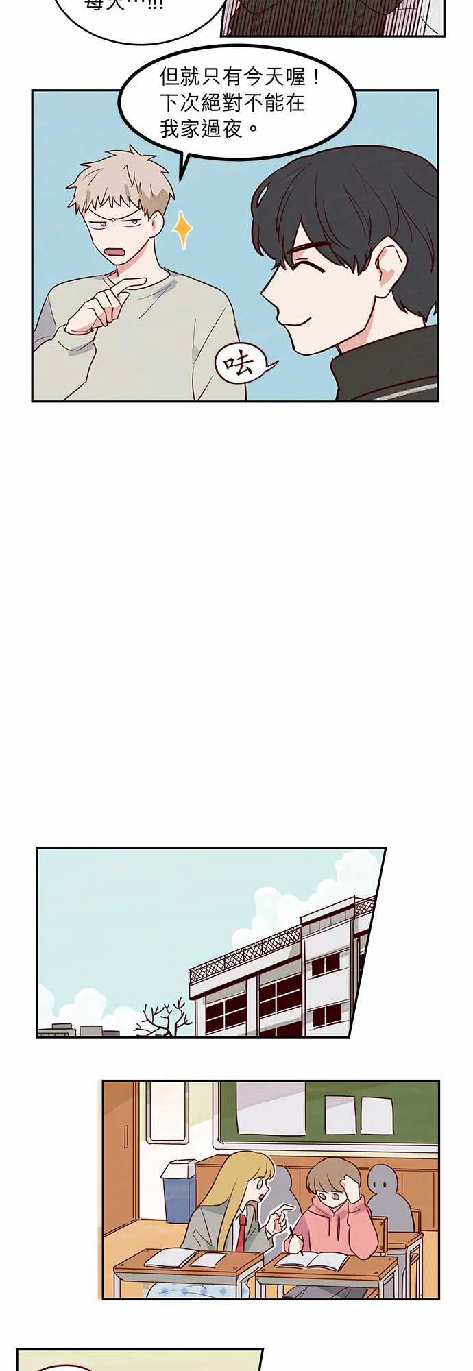 与哥哥同住的那些小事漫画漫画,第14话6图