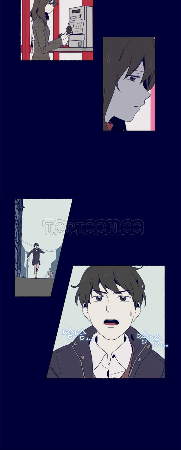 甜甜的恋爱短篇漫画漫画,第4话 紅色電話亭(下)16图
