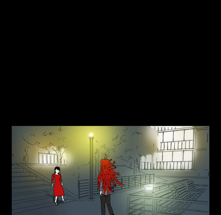 看见鬼的女人漫画漫画,第10话 再次相遇40图