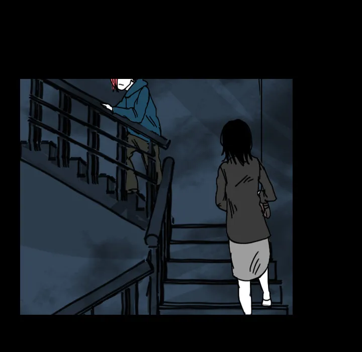 看见鬼的女人漫画漫画,第28话 以前的家61图