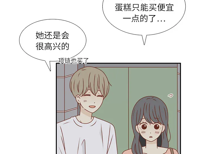 各自的春天漫画漫画,第24话 我的礼物？2图