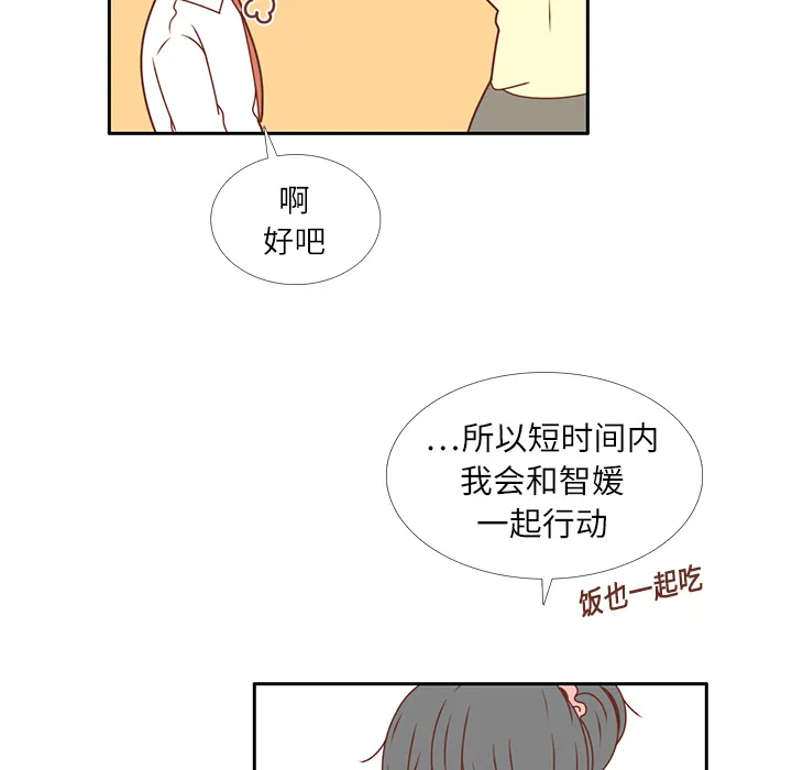 各自的春天漫画漫画,第19话 我开始喜欢她了26图