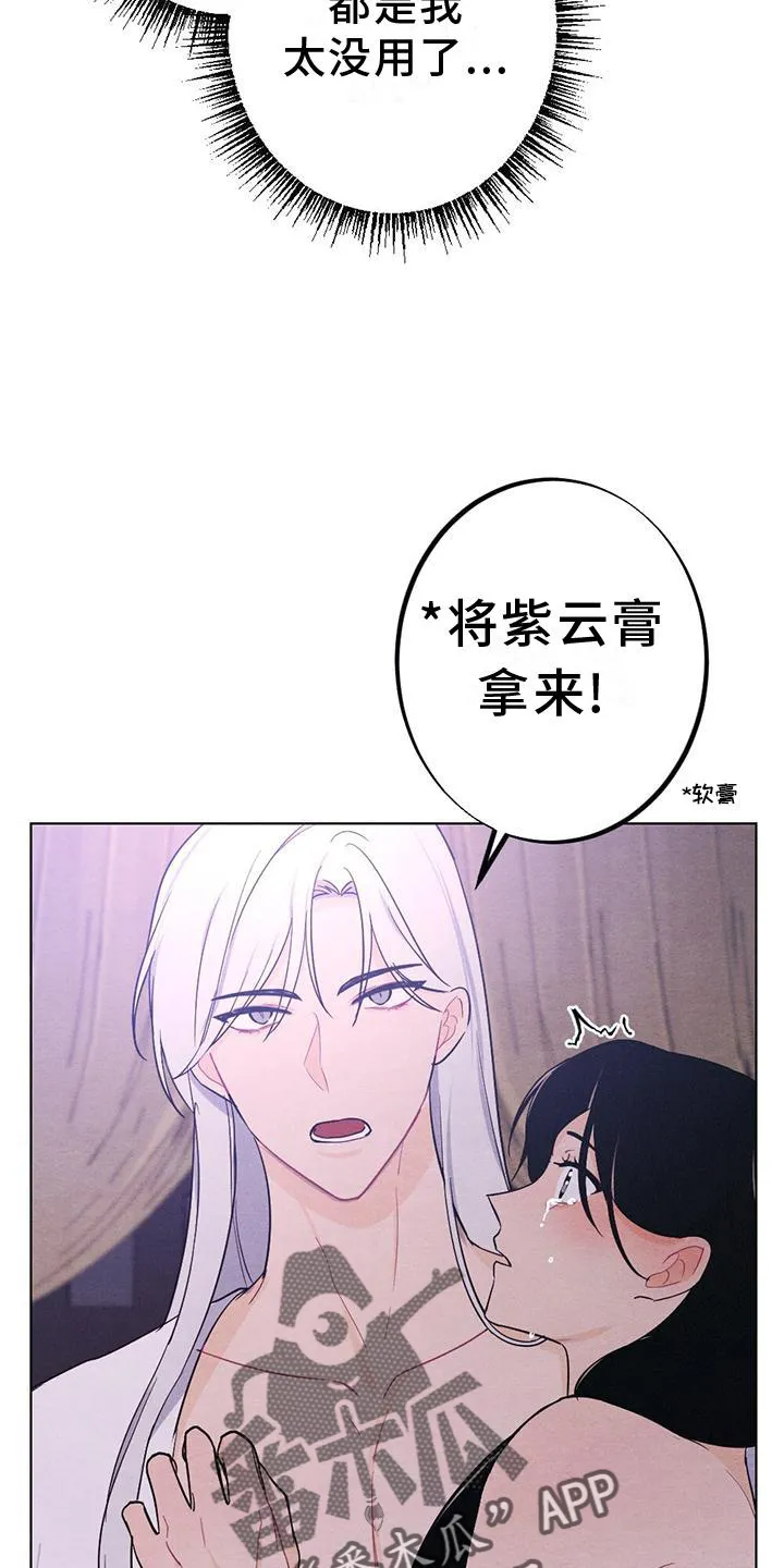 银狼的疼爱漫画漫画,第18章：擦药4图
