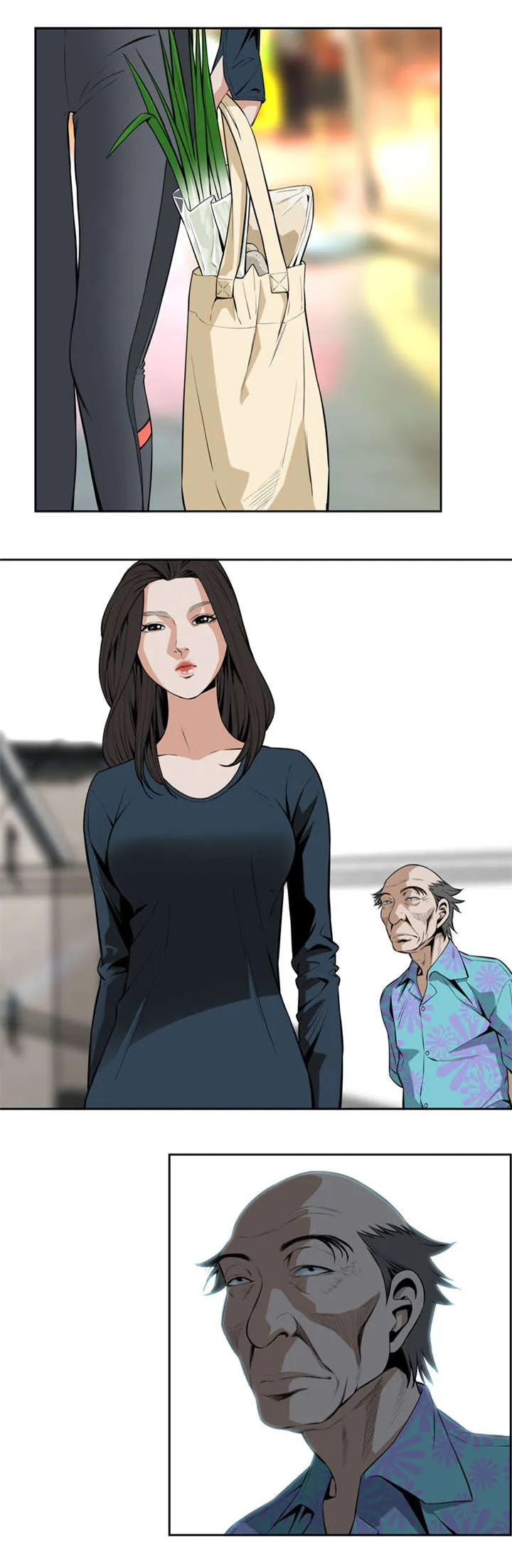 跟随漫画漫画,第34章：天台（1）1图