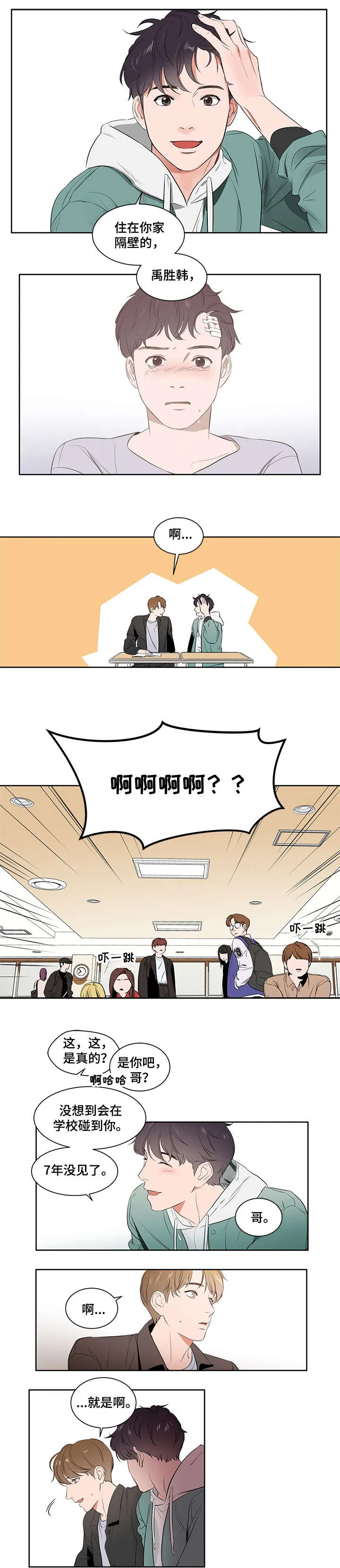 私人空间漫画漫画,第1章：哥4图
