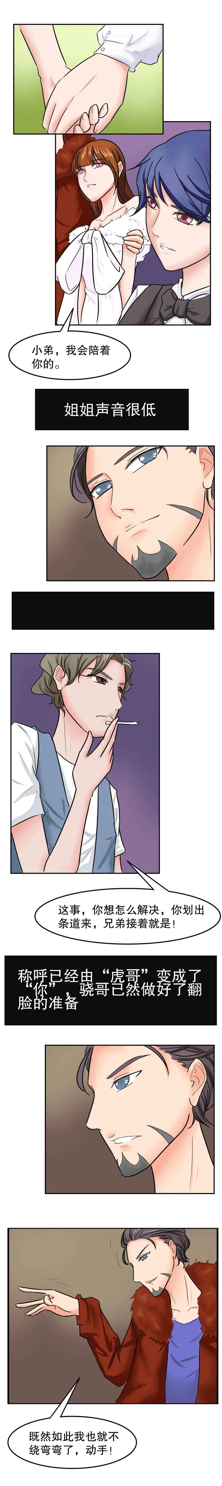 捍卫家姐漫画在线观看漫画,第35章：翻脸3图
