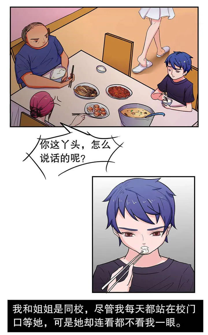 捍卫家姐漫画漫画,第6章：疏远4图