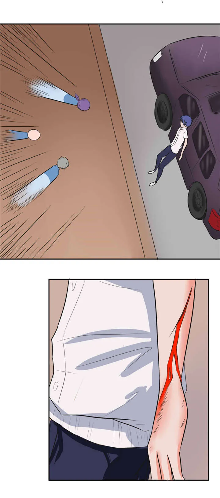 捍卫家姐漫画漫画,第24章：流血9图