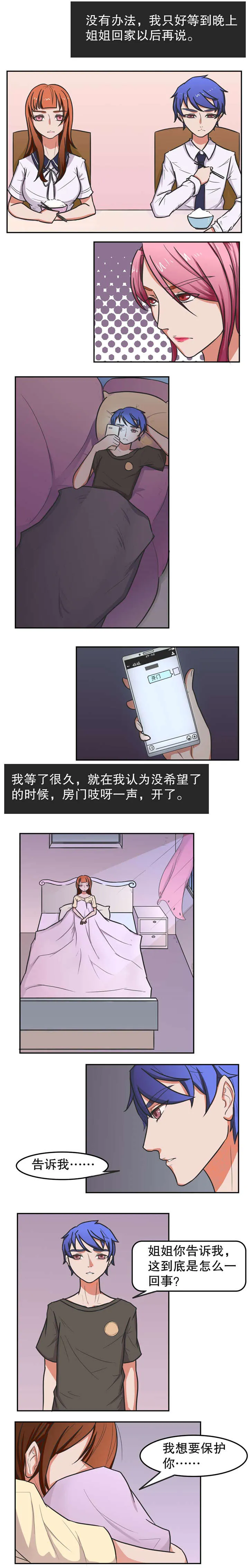捍卫家姐漫画漫画,第15章：苦衷2图