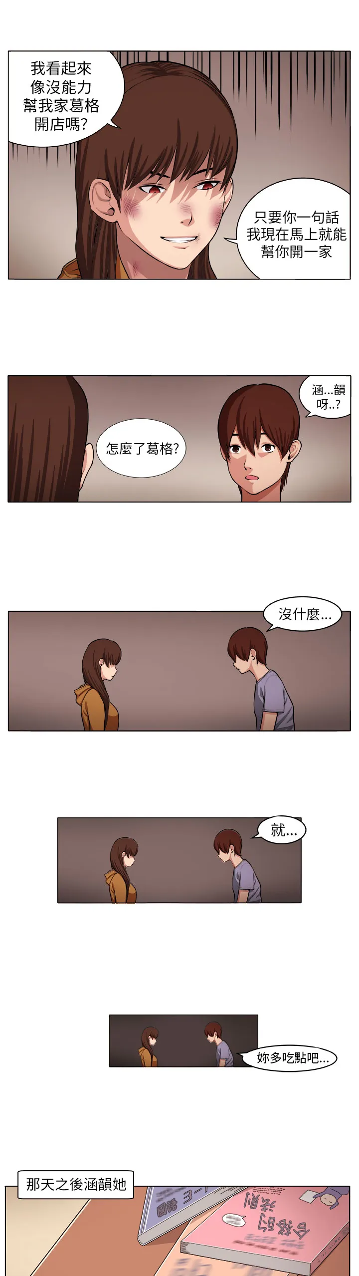 密室惊魂漫画里的多人运动漫画,第3章：自责10图