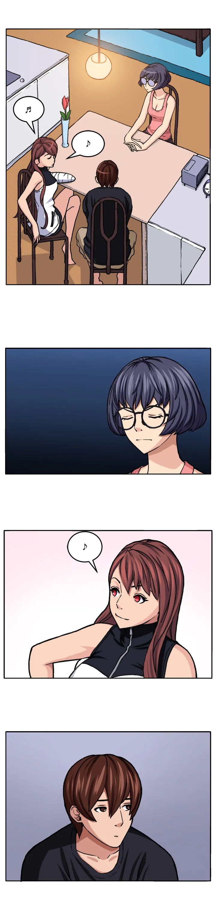 密室惊魂漫画无删减完整香漫腐未删减漫画,第18章：交流1图