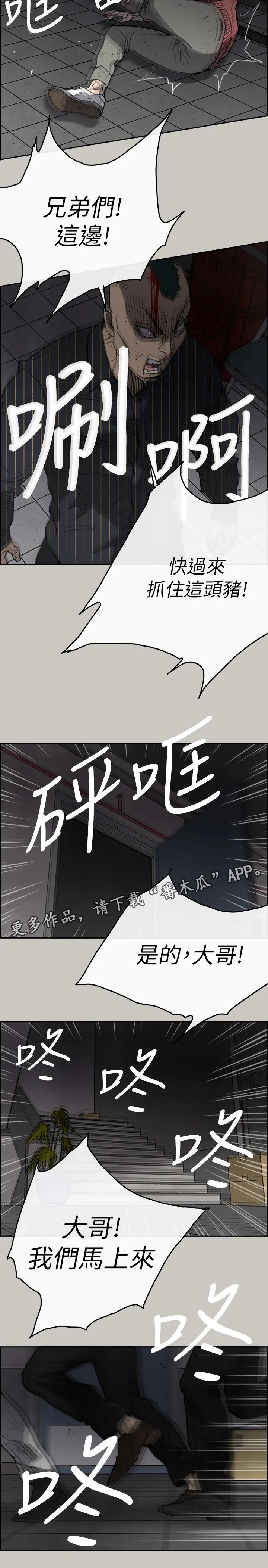 出拳的动作漫画,第98章：激斗11图