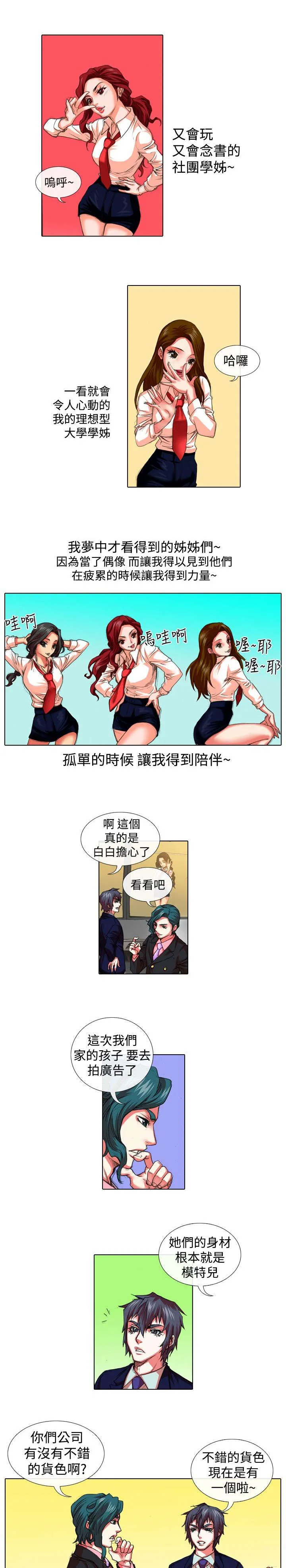 女团漫画人物教程漫画,第16章：试镜5图