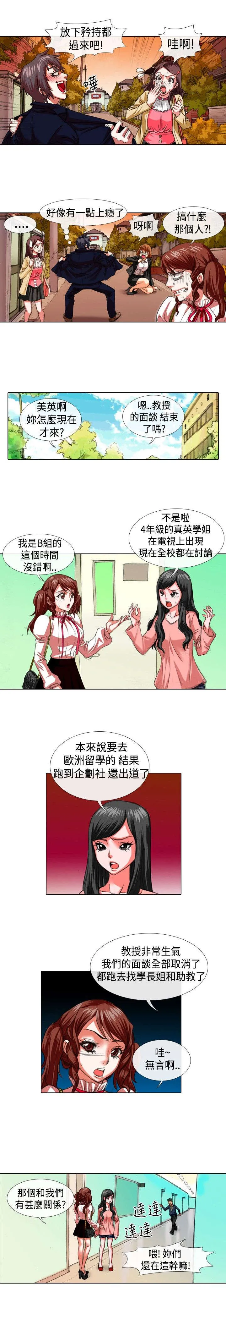 偶像女团漫画漫画,第13章：变态10图