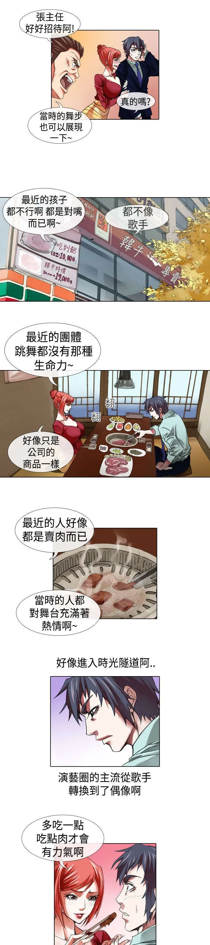 打造女团漫画漫画,第10章：过往1图