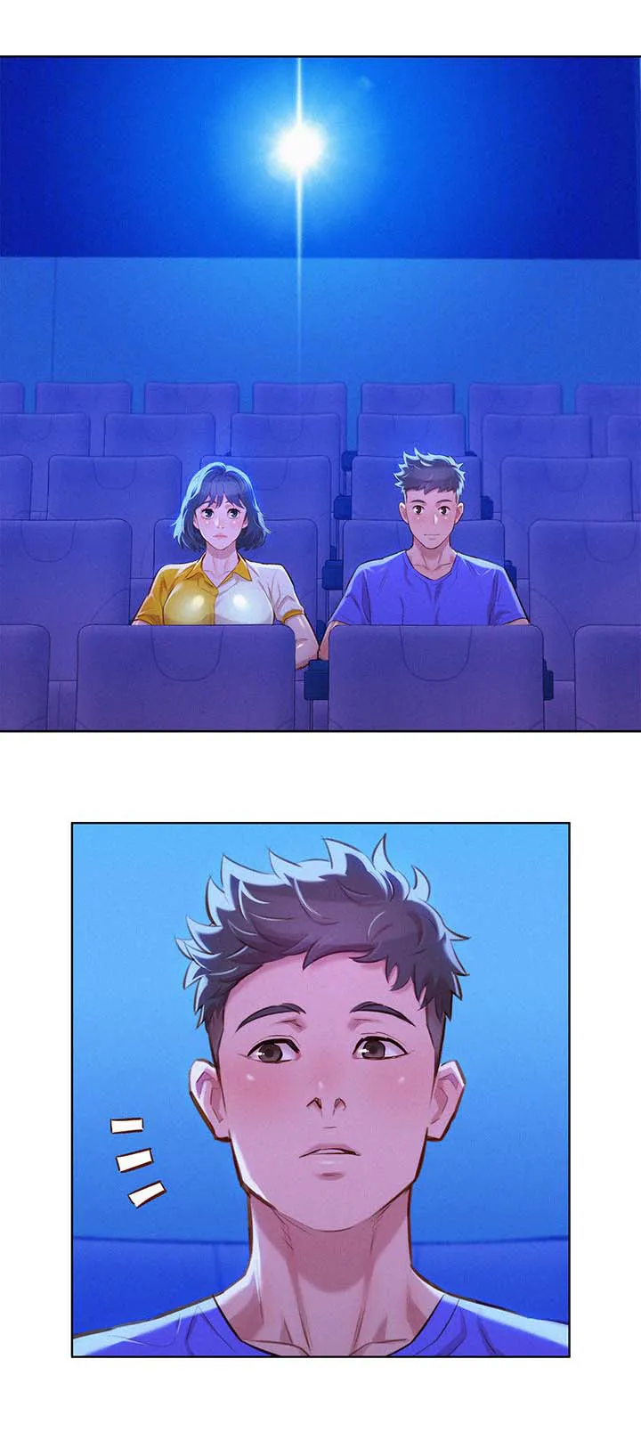 邻睦之交漫画漫画,第64章：影院风情6图
