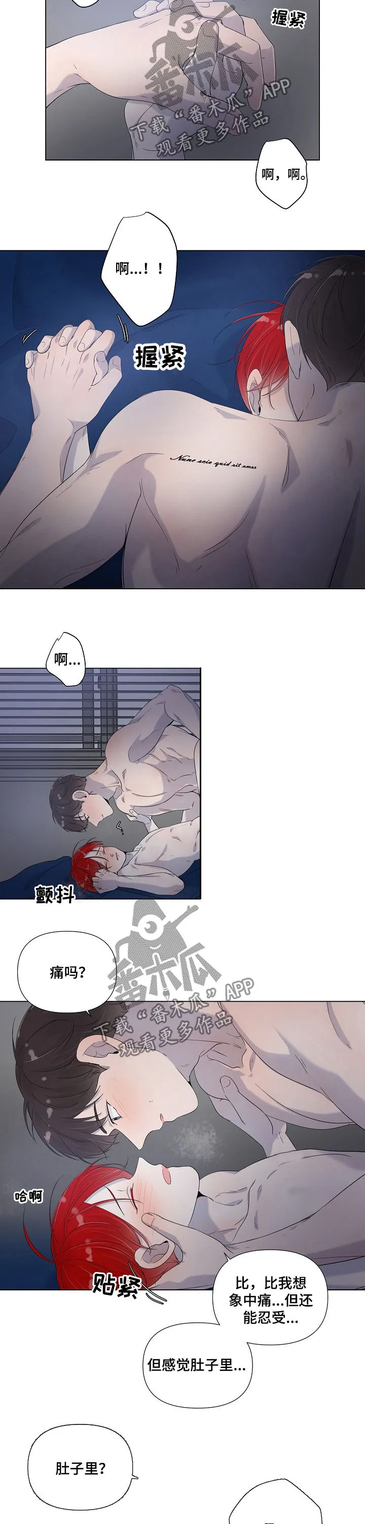 一夜失眠会有什么后果漫画,第71章：要接吻吗8图