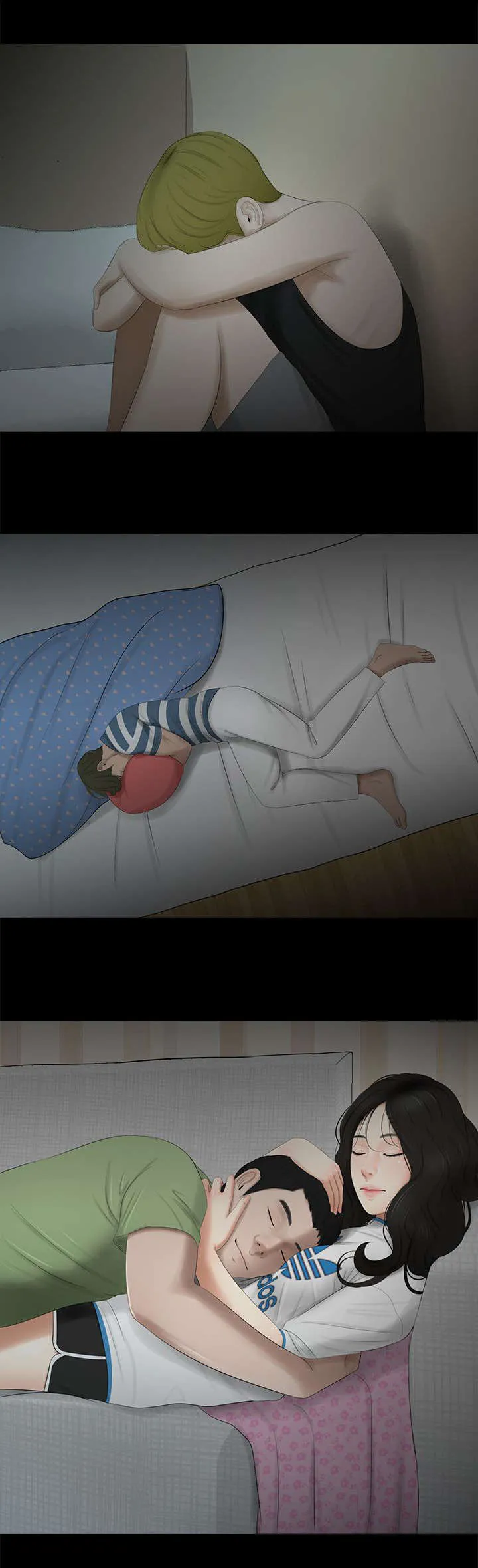 四人同窗会漫画漫画,第33章：各自心事12图