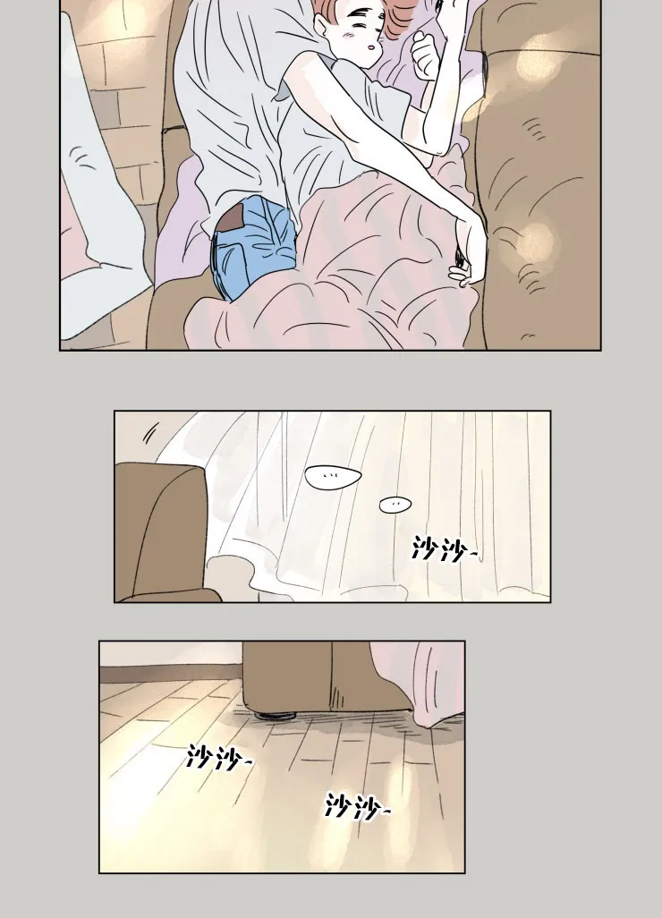 一家四口漫画图片一儿一女微信头像漫画,第56章：学长就诊6图