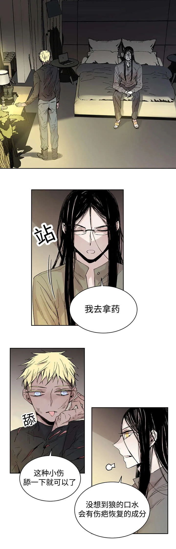 巫师与狼漫画全集免费看漫画,第21章：受伤返回4图
