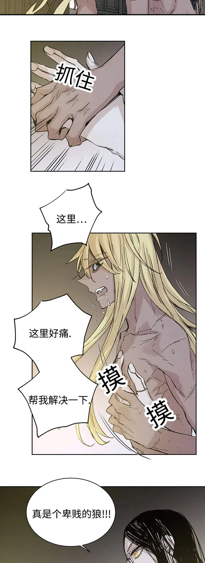巫师与狼漫画还有别的名字漫画,第29章：没力气说话为止3图
