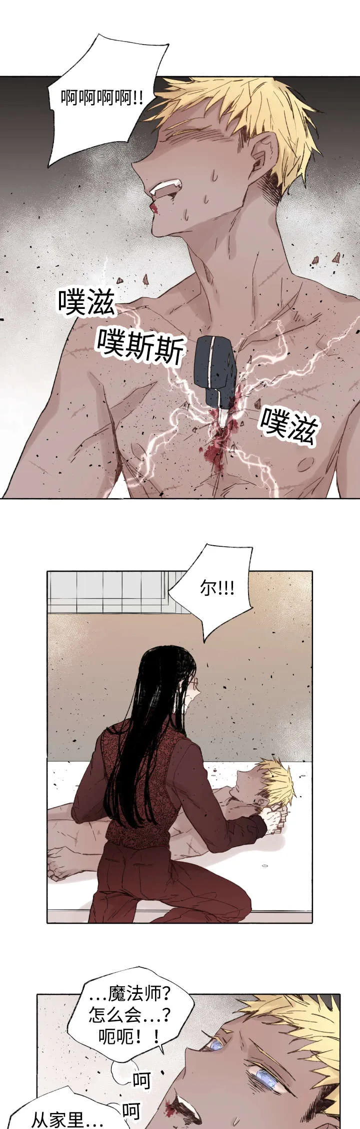 巫师与狼漫画漫画,第40章：童子参4图
