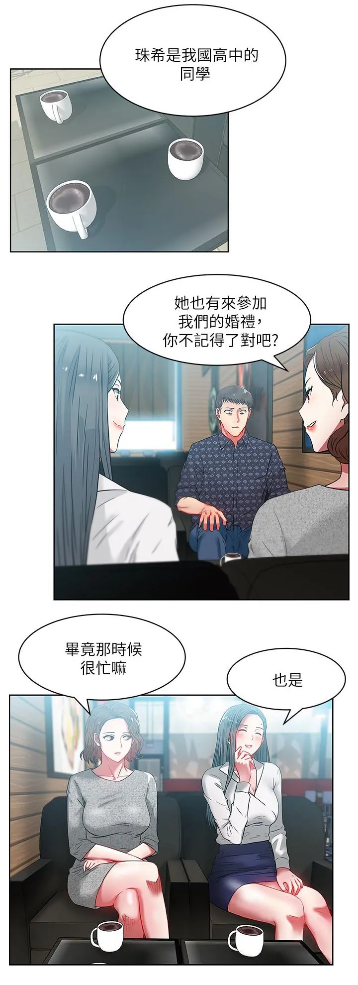 共事密友漫画漫画,第19章：高中同学13图