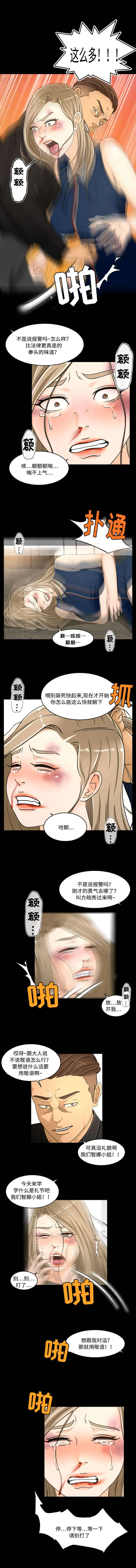 独家签约约定条款漫画,第32章：殴打2图