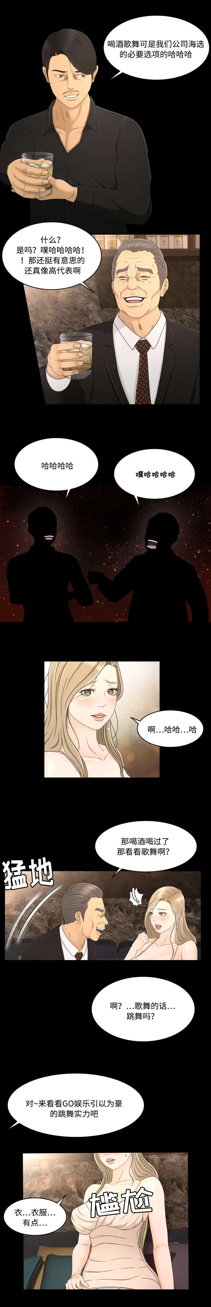 独家签约漫画漫画,第13章：跳舞3图