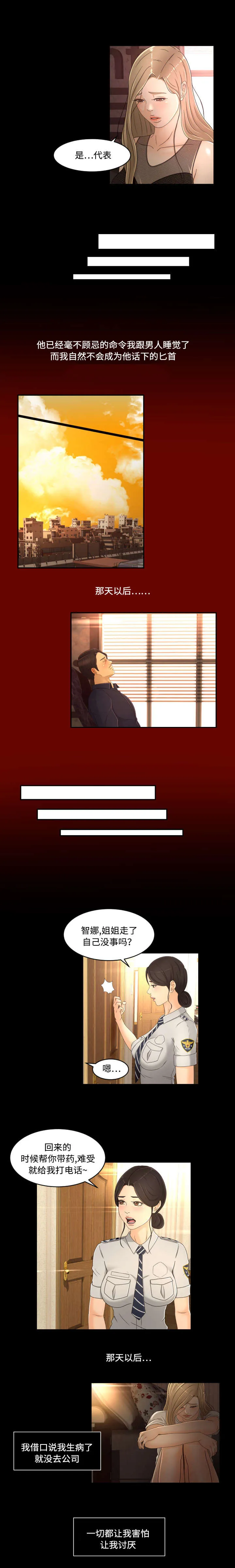 独家签约画师漫画,第21章：屈服2图