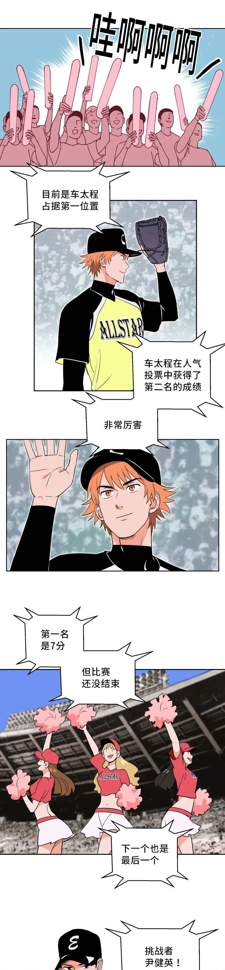 甜不腻免费漫画漫画,第55章：完美投手8图