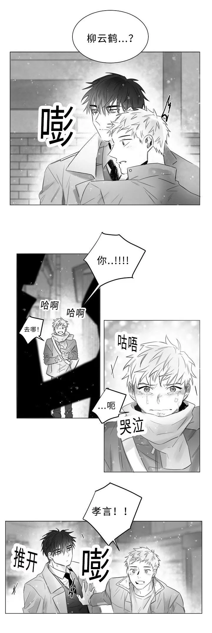 柳云鹤漫画漫画,第10章：不要躲避我1图