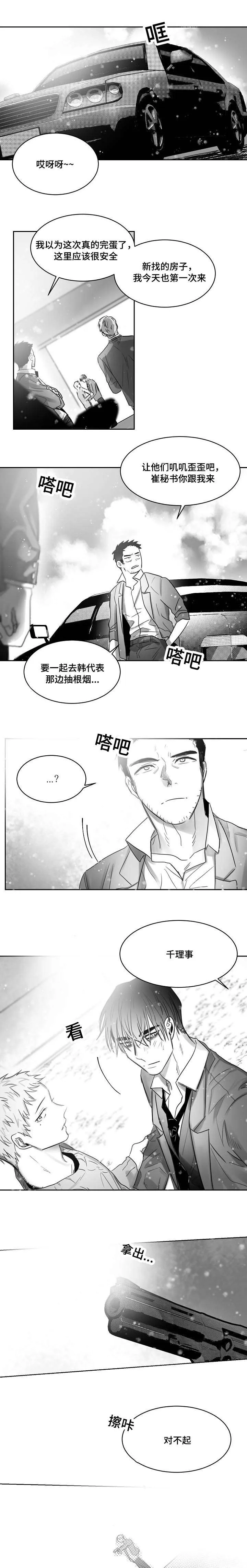 柳云鹤漫画漫画,第43章：挡下一枪4图