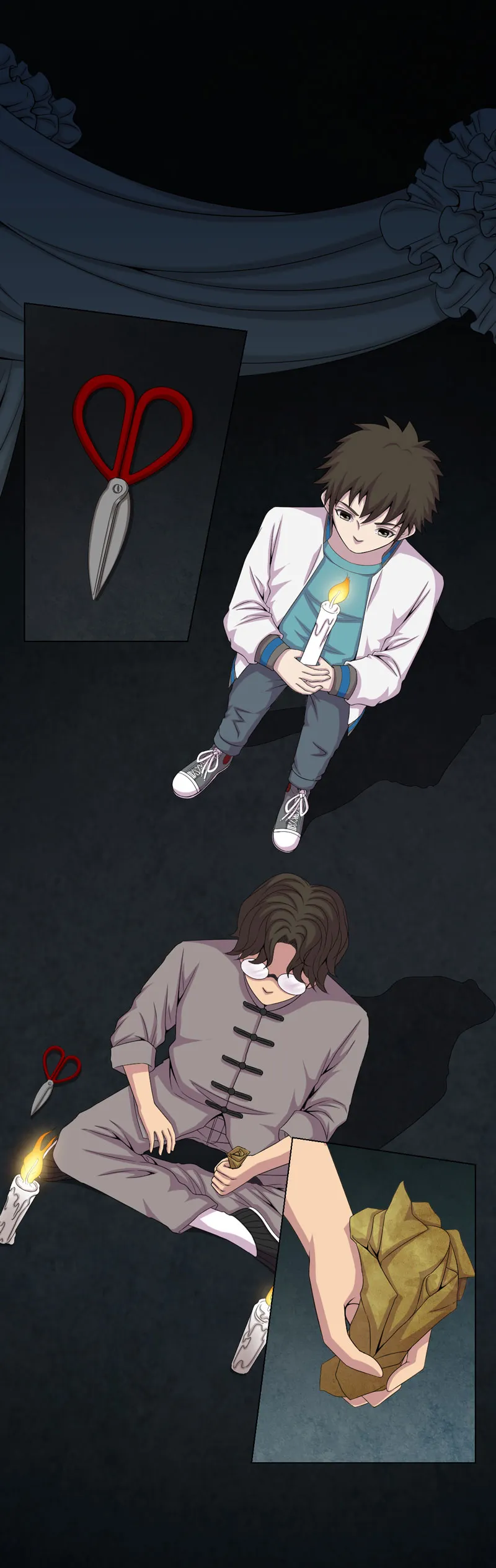 绝美冥妻漫画下拉式漫画,第16章：活纸钱到手7图