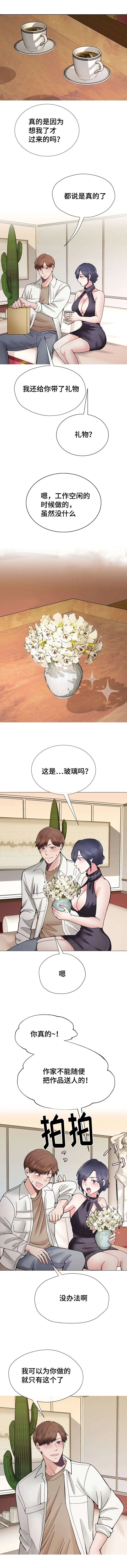 作家漫画漫画,第40章：发火1图