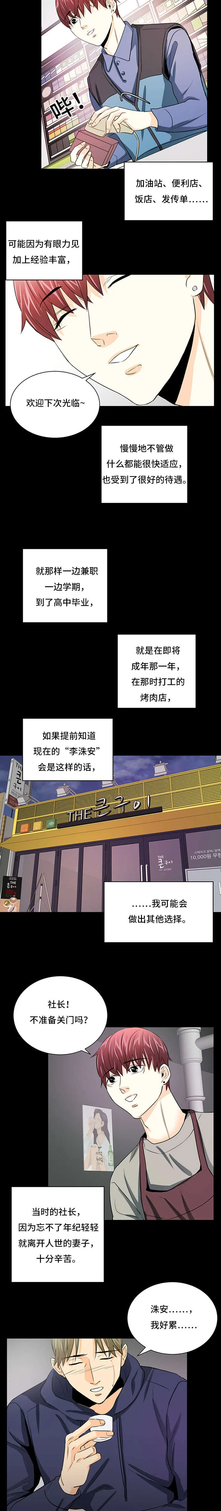 特邀托育漫画漫画,第33章：洙安的过去2图