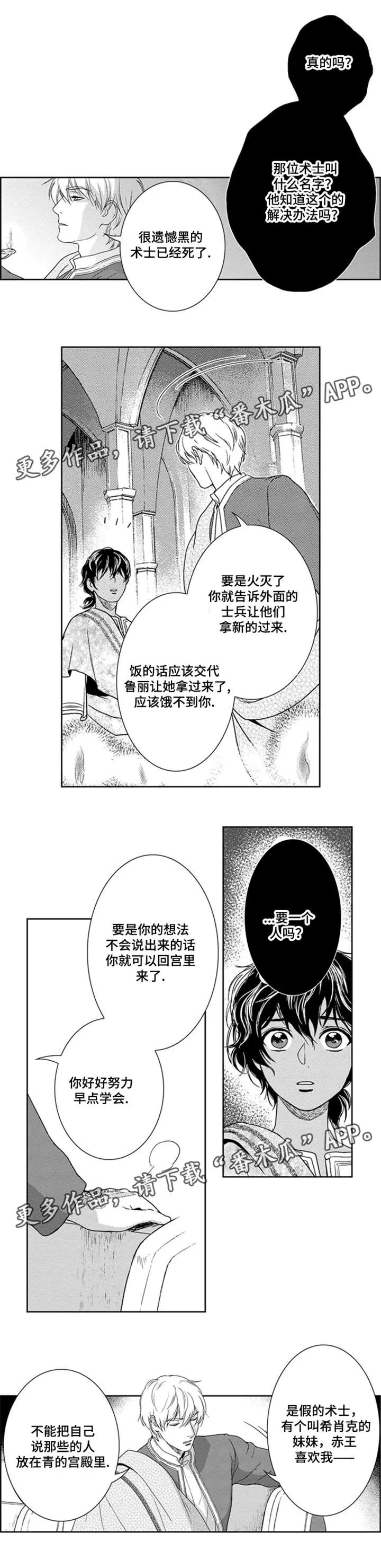 真假医生动漫漫画,第24章：成为黑的术士3图