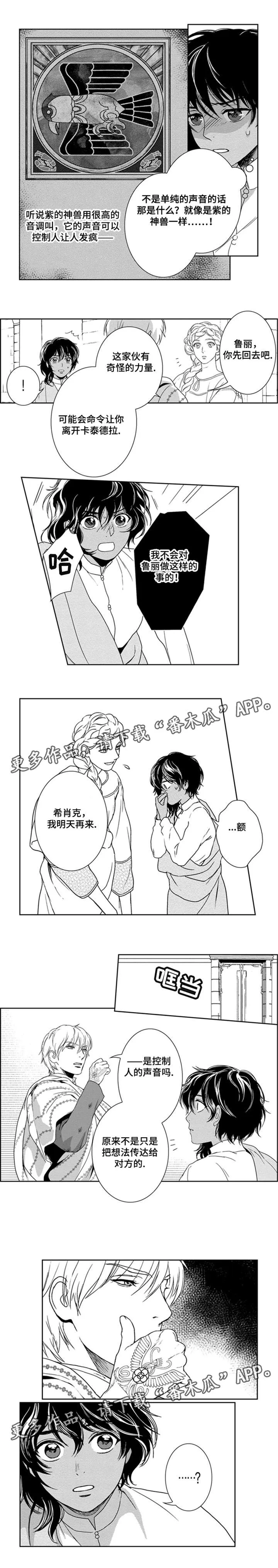 真假术师漫画漫画,第27章：控制声音8图