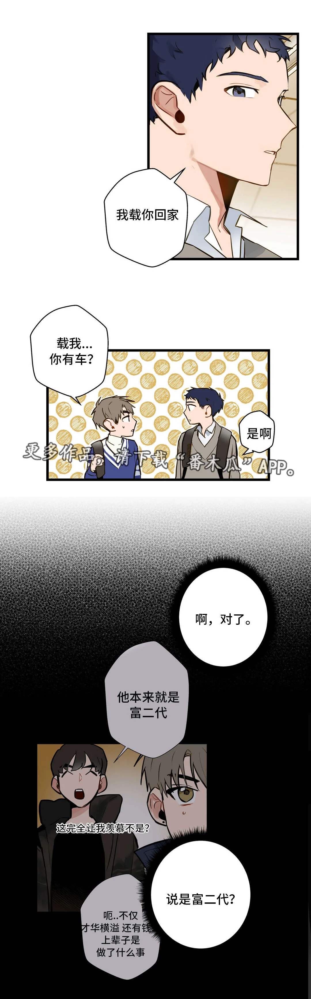 不专漫画漫画,第13章：富二代7图