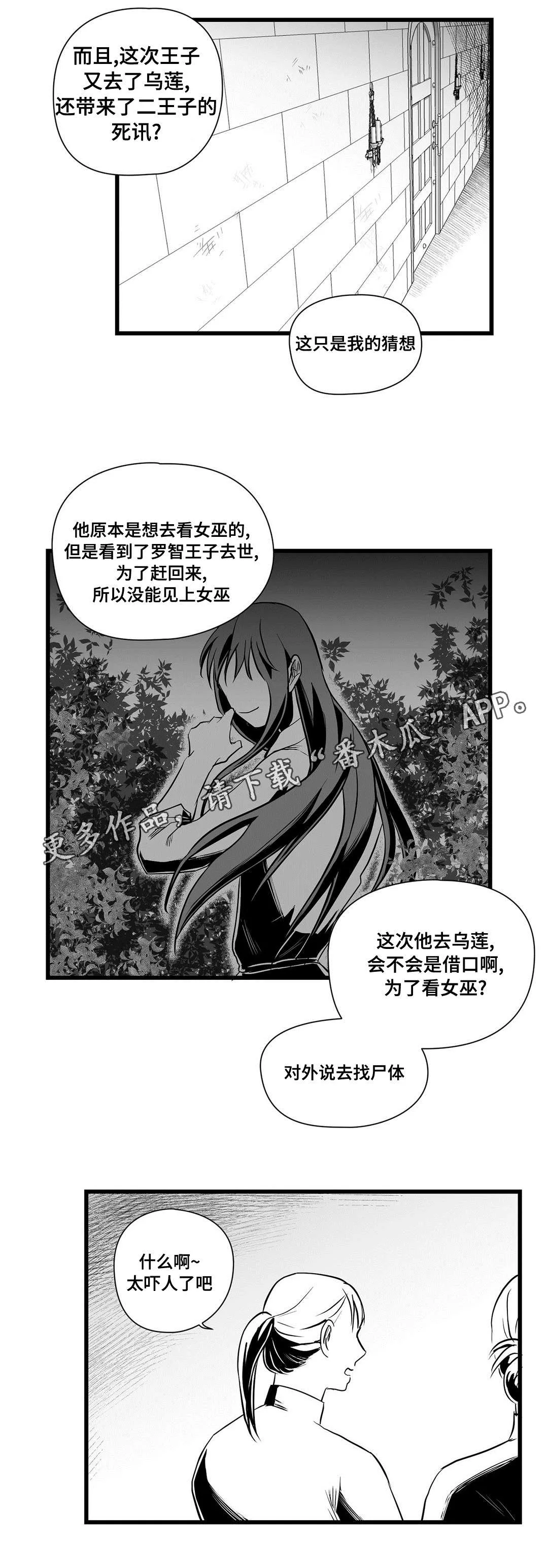 巫师与王子的二三事漫画,第32章：猜想8图