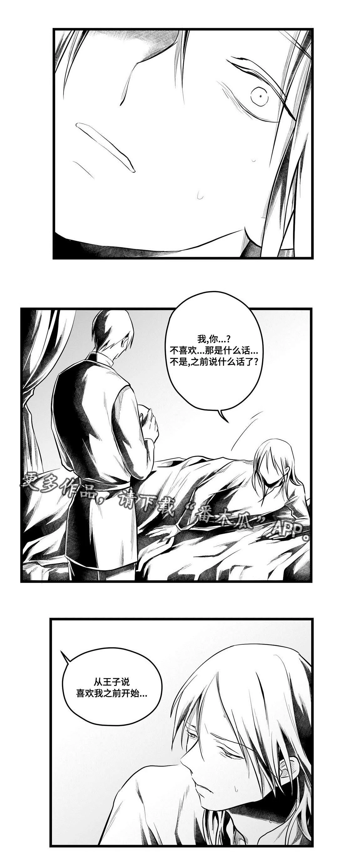 巫师与王子漫画漫画,第55章：爱上3图