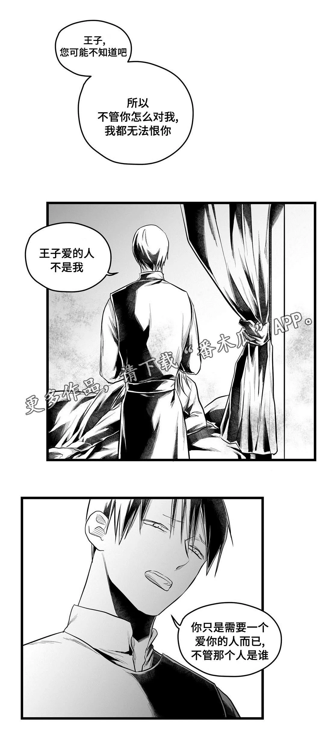 巫师与王子漫画漫画,第55章：爱上5图