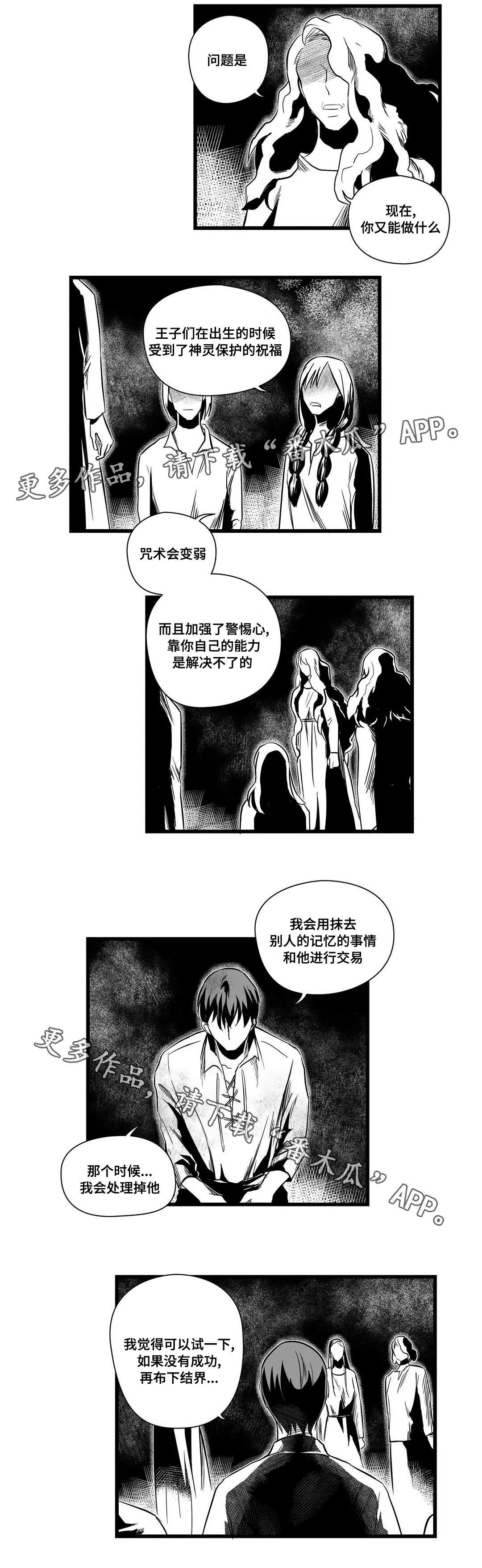 巫师与王子漫画漫画,第14章：处理6图