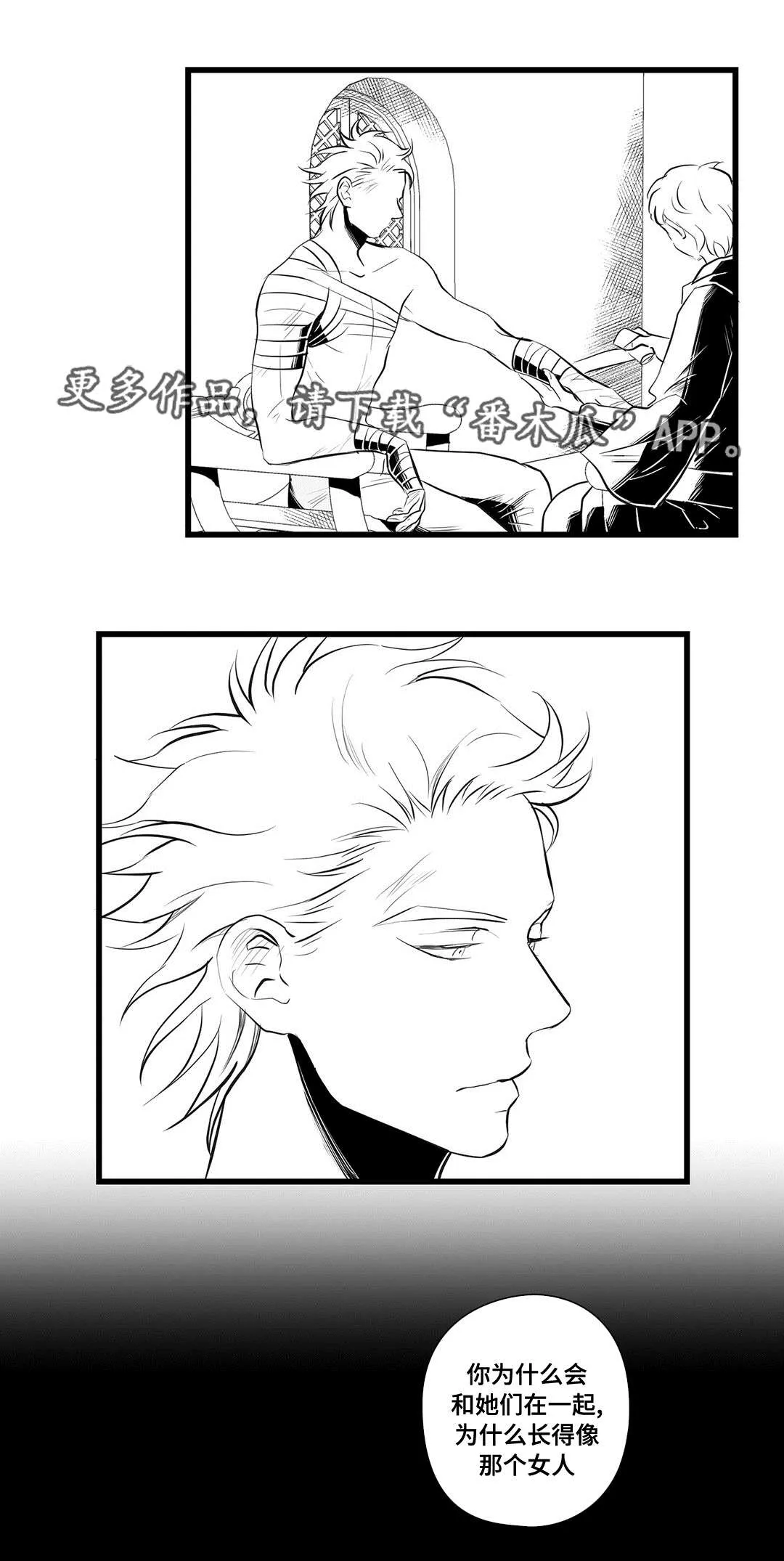 巫师与王子漫画漫画,第35章：一模一样7图